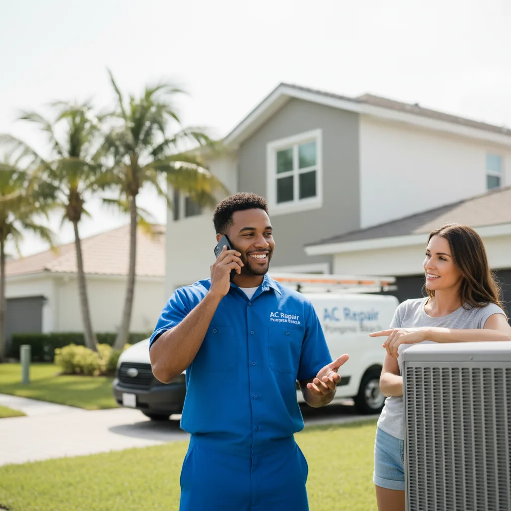AC Repair Pompano Beach customer support in Upper Lake